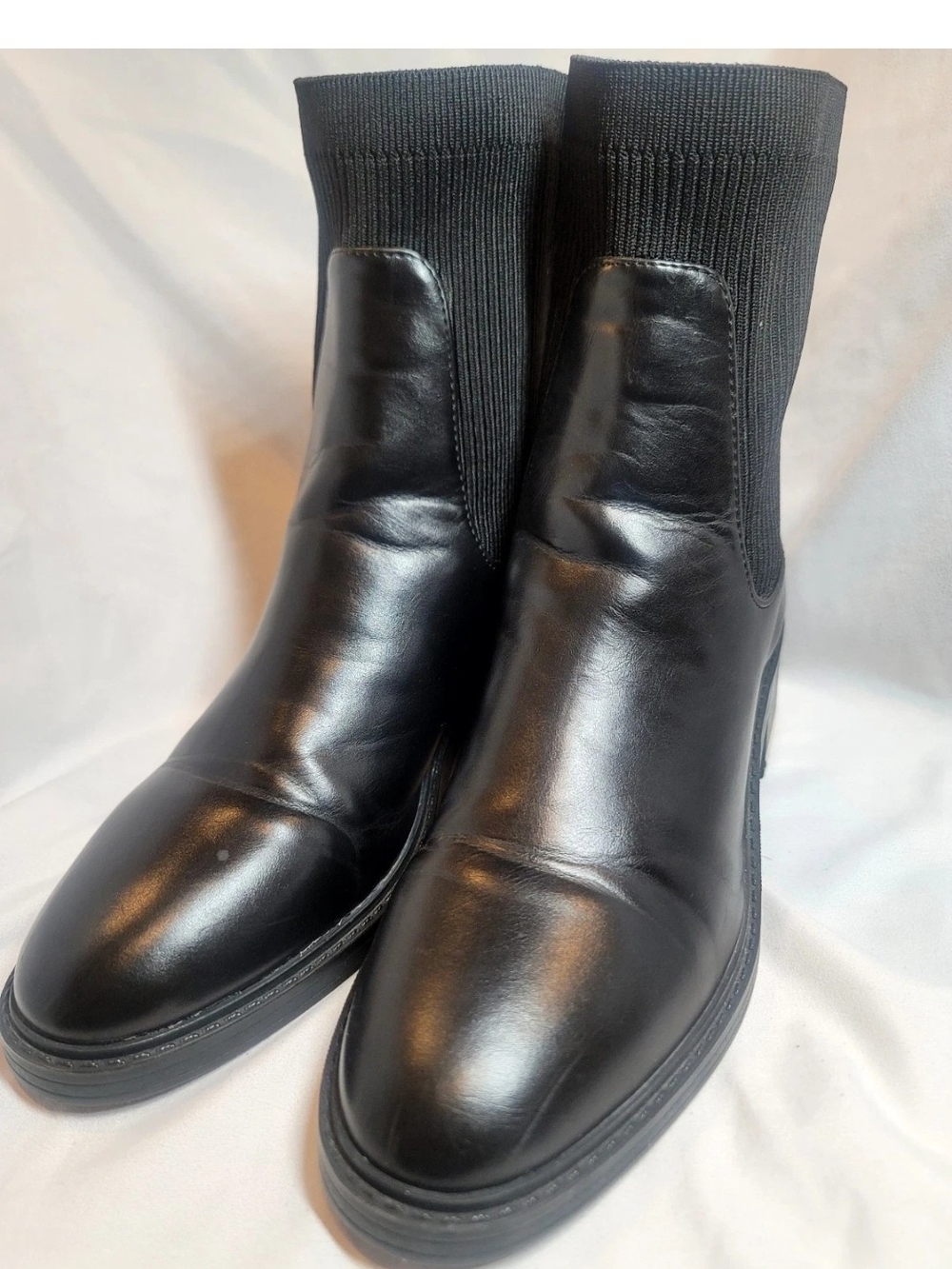 ZARA Heeled Ankle Boots - Picture 6 of 7